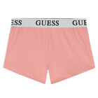 Girls Black Logo Pyjamas Set, 3, hi-res