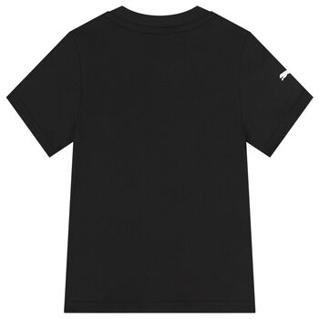 Black Ferrari Logo T-Shirt
