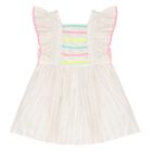 Baby Girls White Dress Set, 1, hi-res