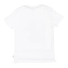 Boys White Dinosaur T-Shirt, 1, hi-res