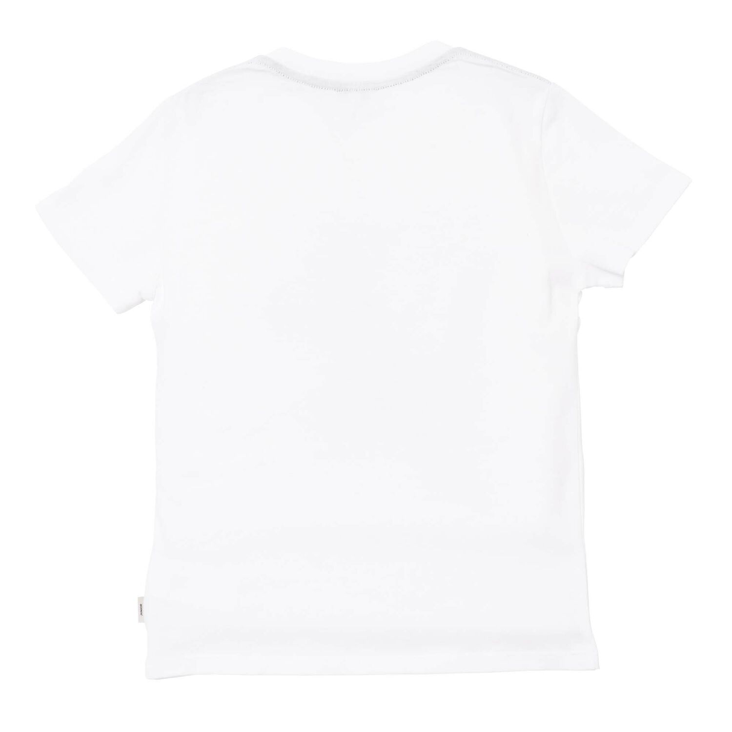 Boys White Dinosaur T-Shirt, 1, hi-res