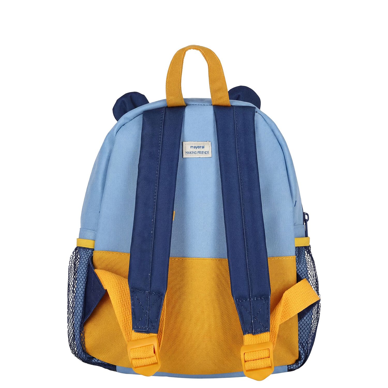 Boys Blue Hippo Backpack, 1, hi-res