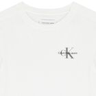 Boys White Logo T-Shirt, 5, hi-res