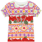 Baby Girls Red, White & Pink Logo Shorts Set, 1, hi-res