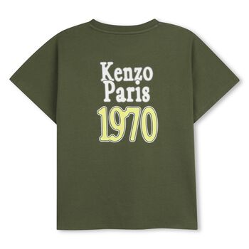 Boys Green Logo T-Shirt
