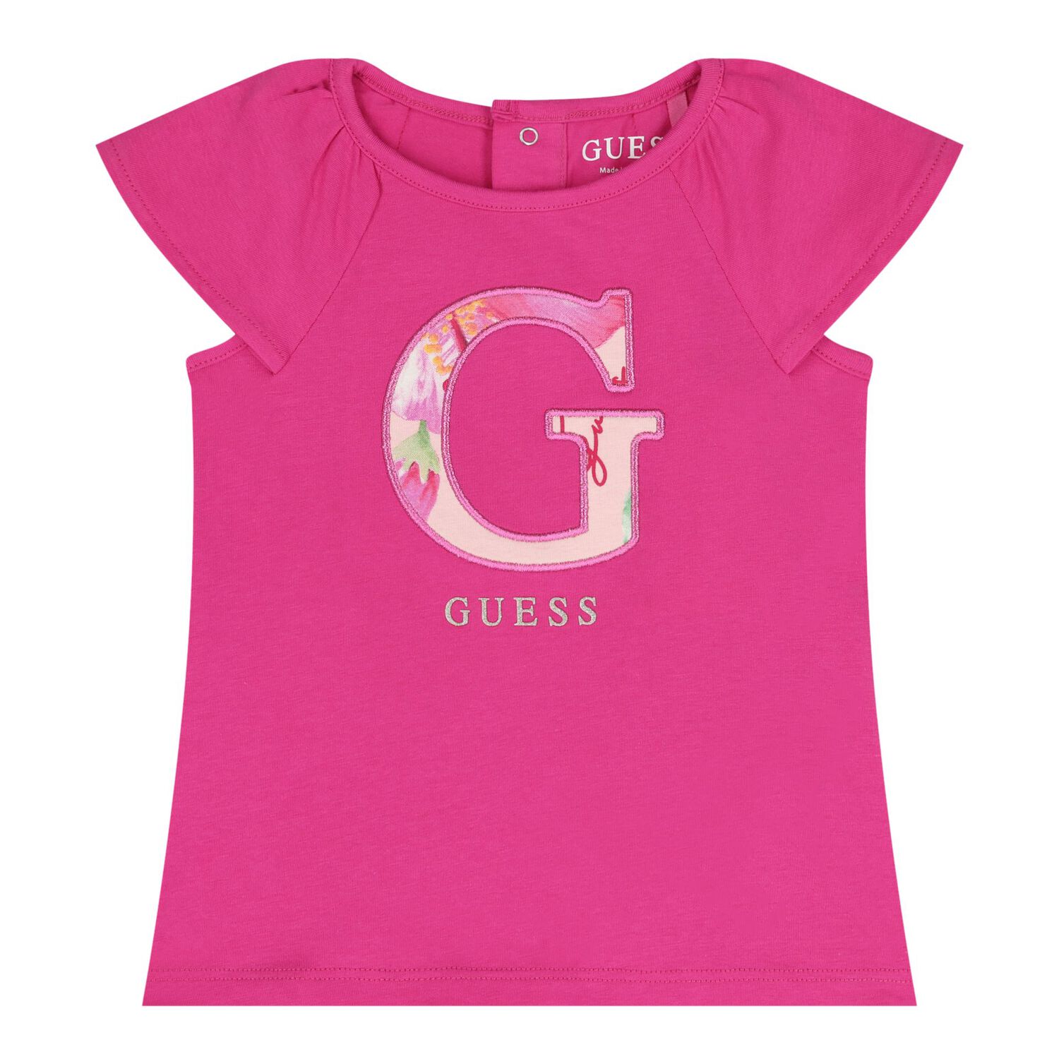 Baby Girls Pink Floral Logo Leggings Set, 1, hi-res