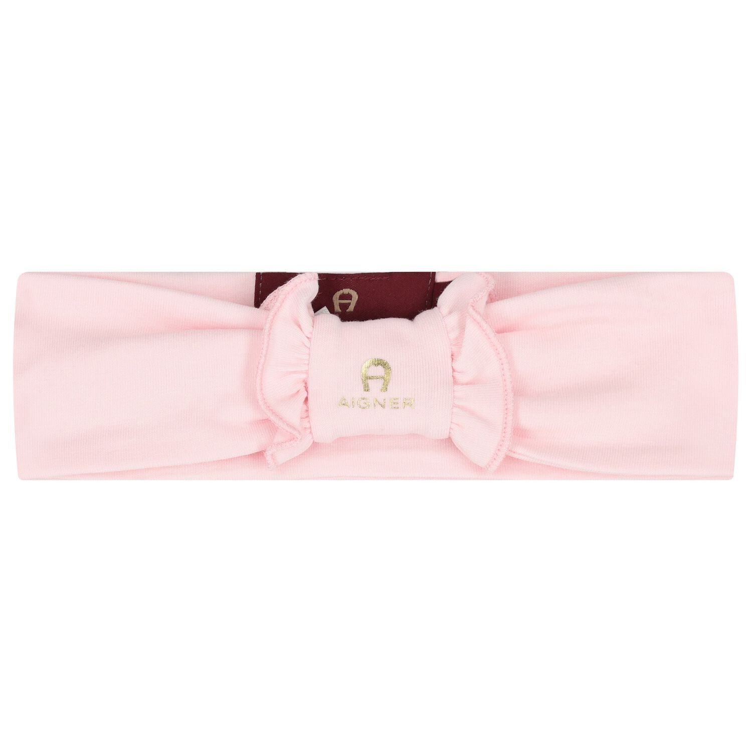 Baby Girls Pink Logo Headband , 2, hi-res