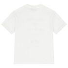 Boys Ivory Logo T-Shirt, 1, hi-res