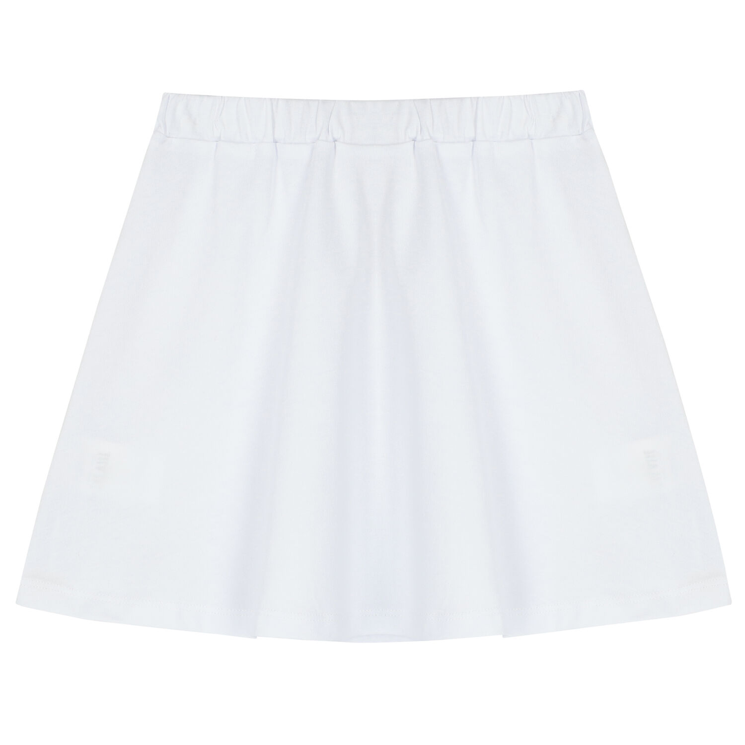 Girls White Geo Map Skirt, 1, hi-res