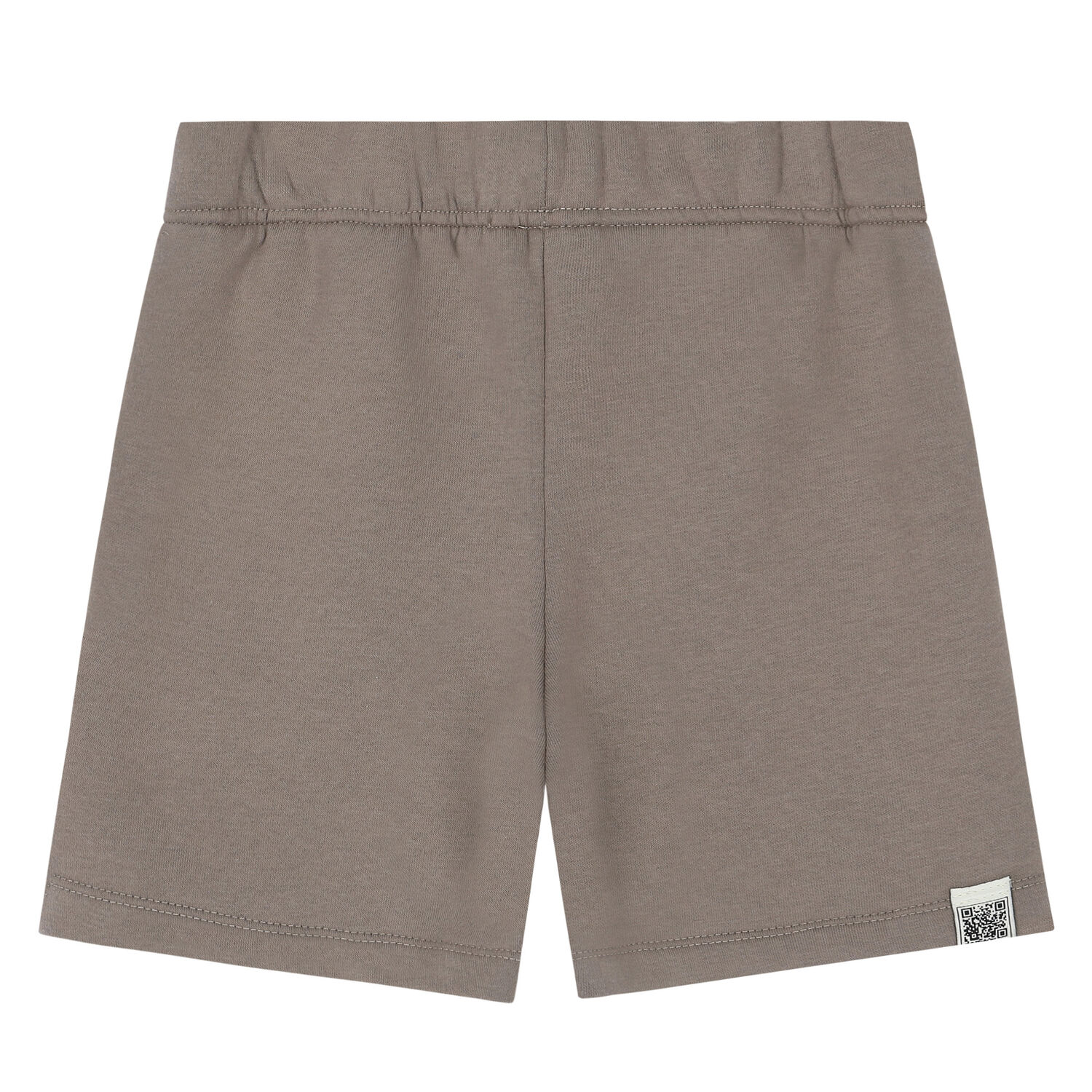 Beige Logo Shorts, 4, hi-res