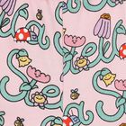 Younger Girls Pink Floral Logo Shorts, 1, hi-res