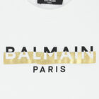 Boys White Logo T-Shirt, 1, hi-res