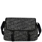 Navy Blue & White Logo Baby Changing Bag, 1, hi-res