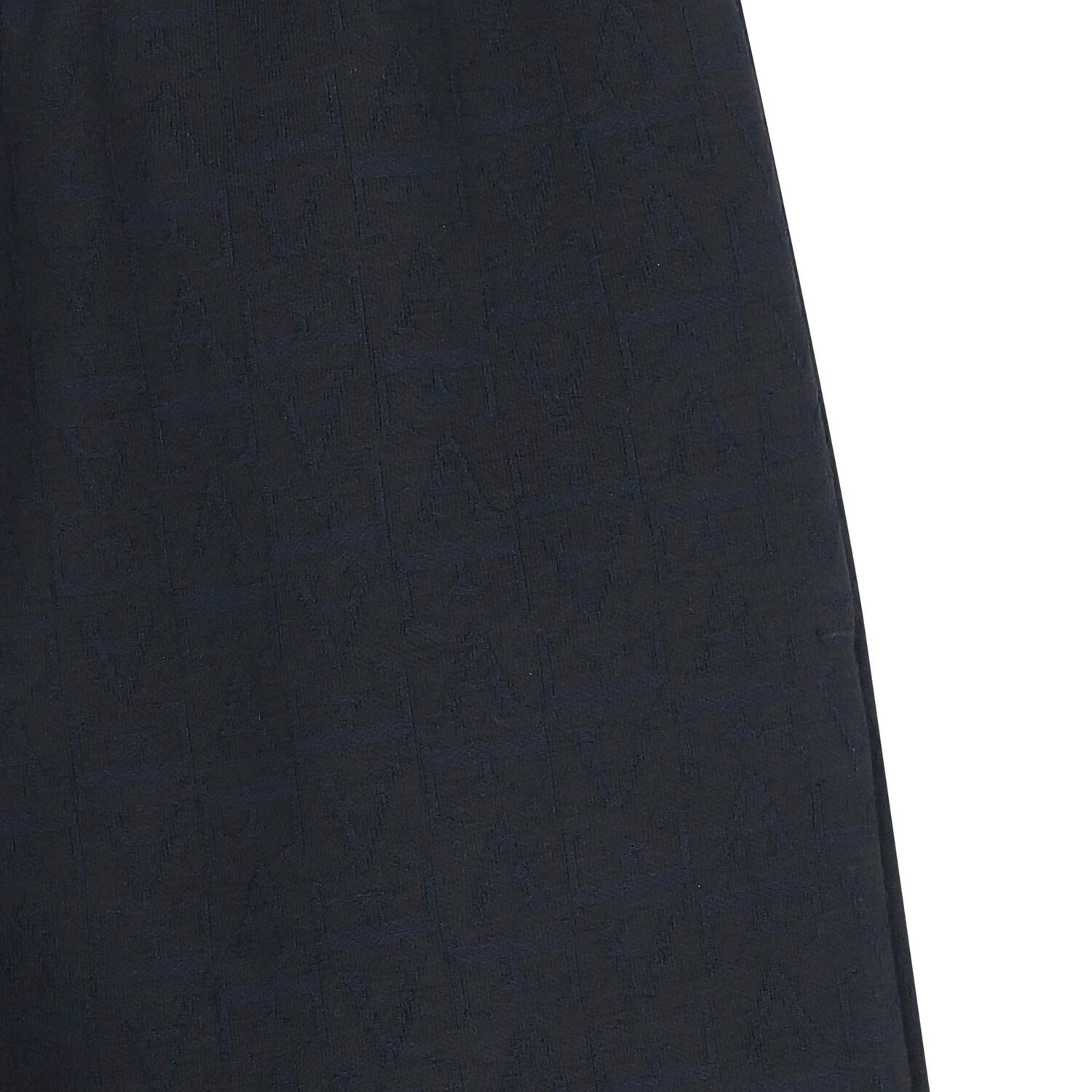 Boys Navy Blue Jacquard Logo Tracksuit, 1, hi-res