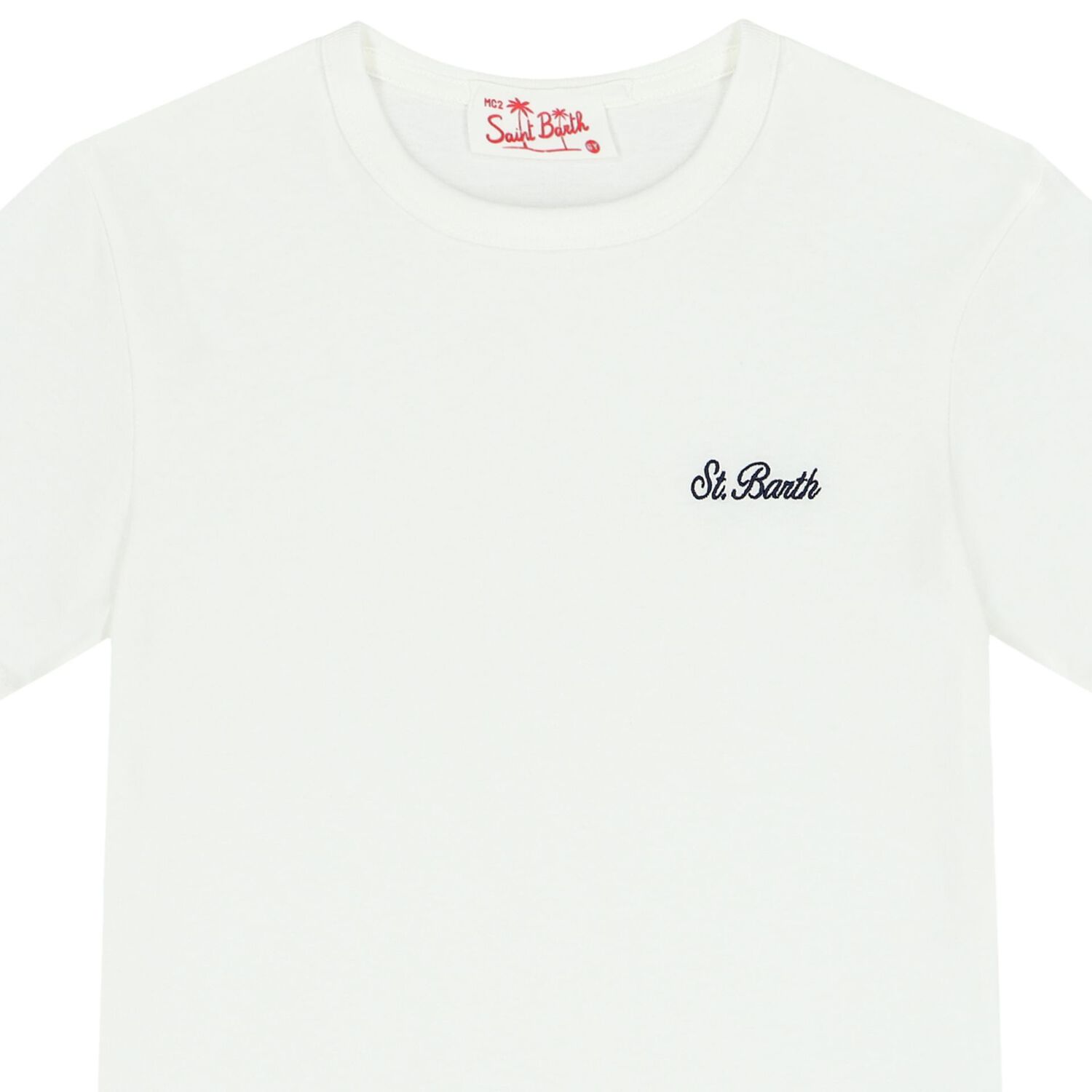 Boys White Logo T-Shirt, 1, hi-res