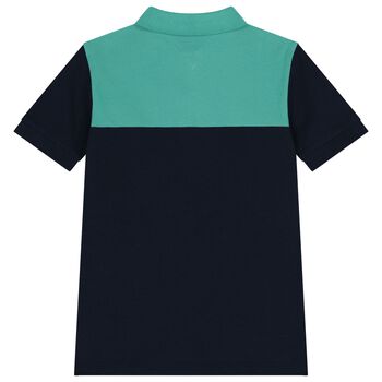 Boys Multi-Coloured Logo Polo Shirt