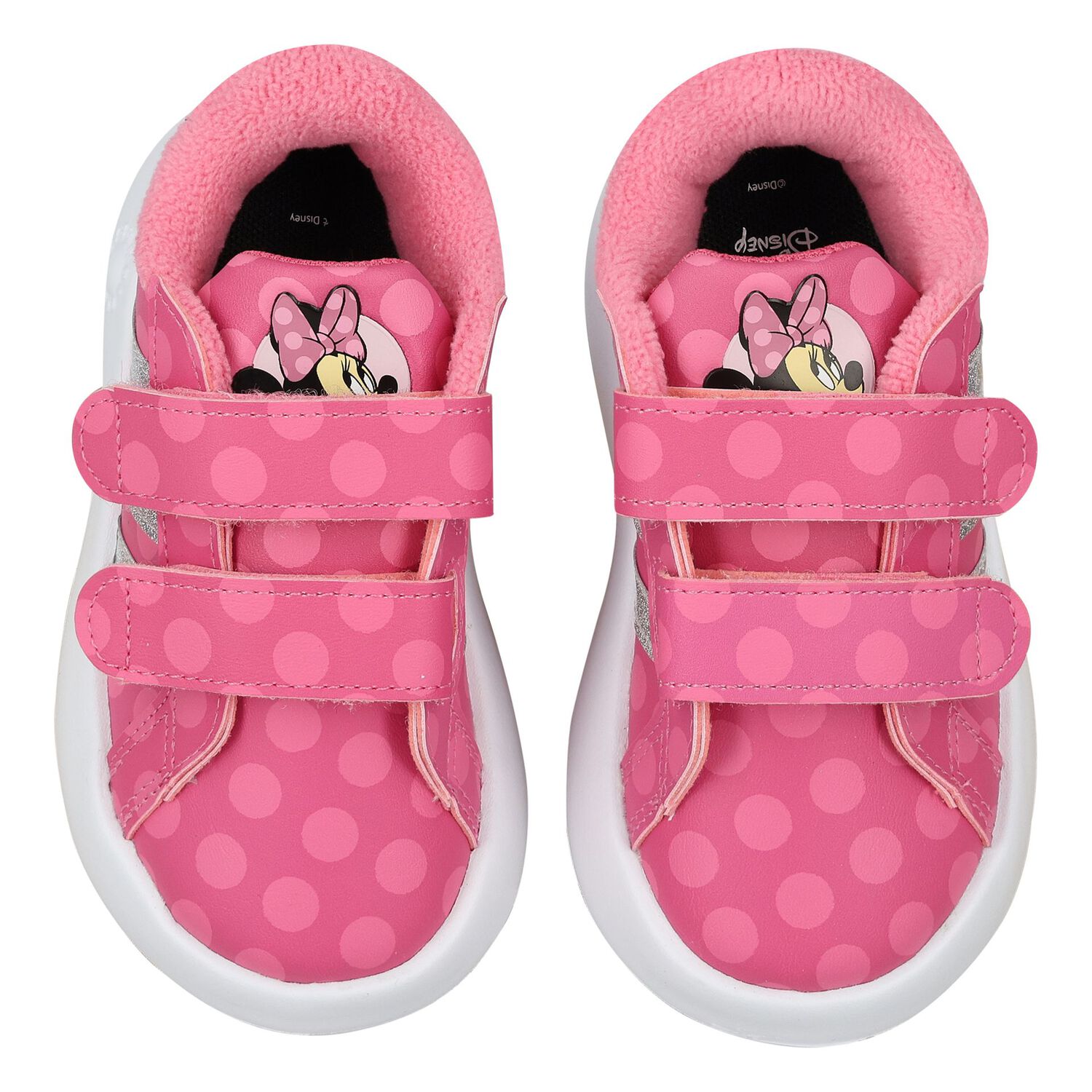 Girls Pink Disney Trainers, 1, hi-res