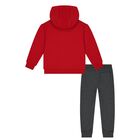 Boys Red & Grey Logo Tracksuit, 1, hi-res