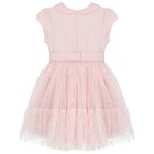 Girls Pink Tulle Star Dress, 1, hi-res