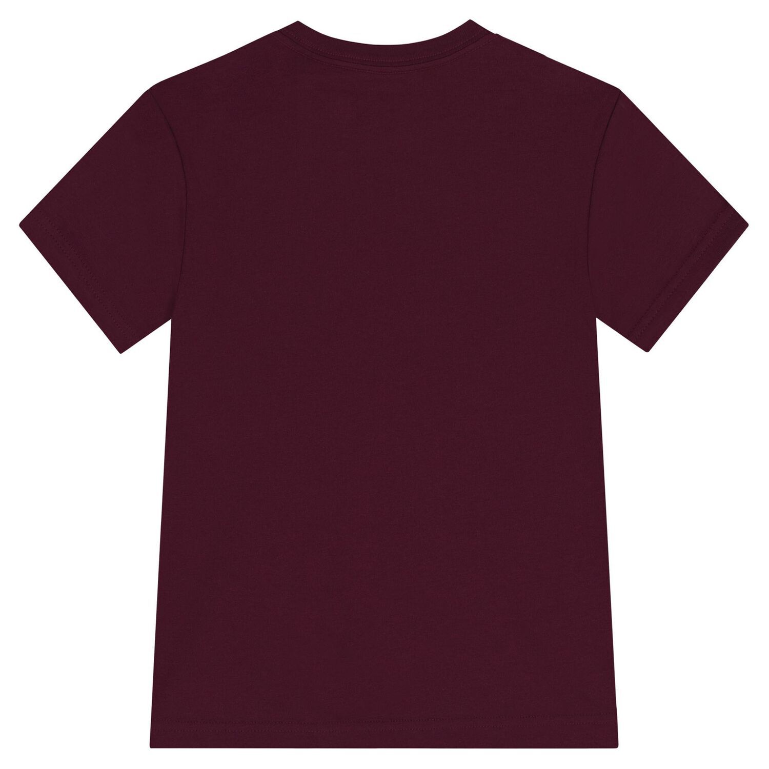 Boys Burgundy Logo T-Shirt, 1, hi-res