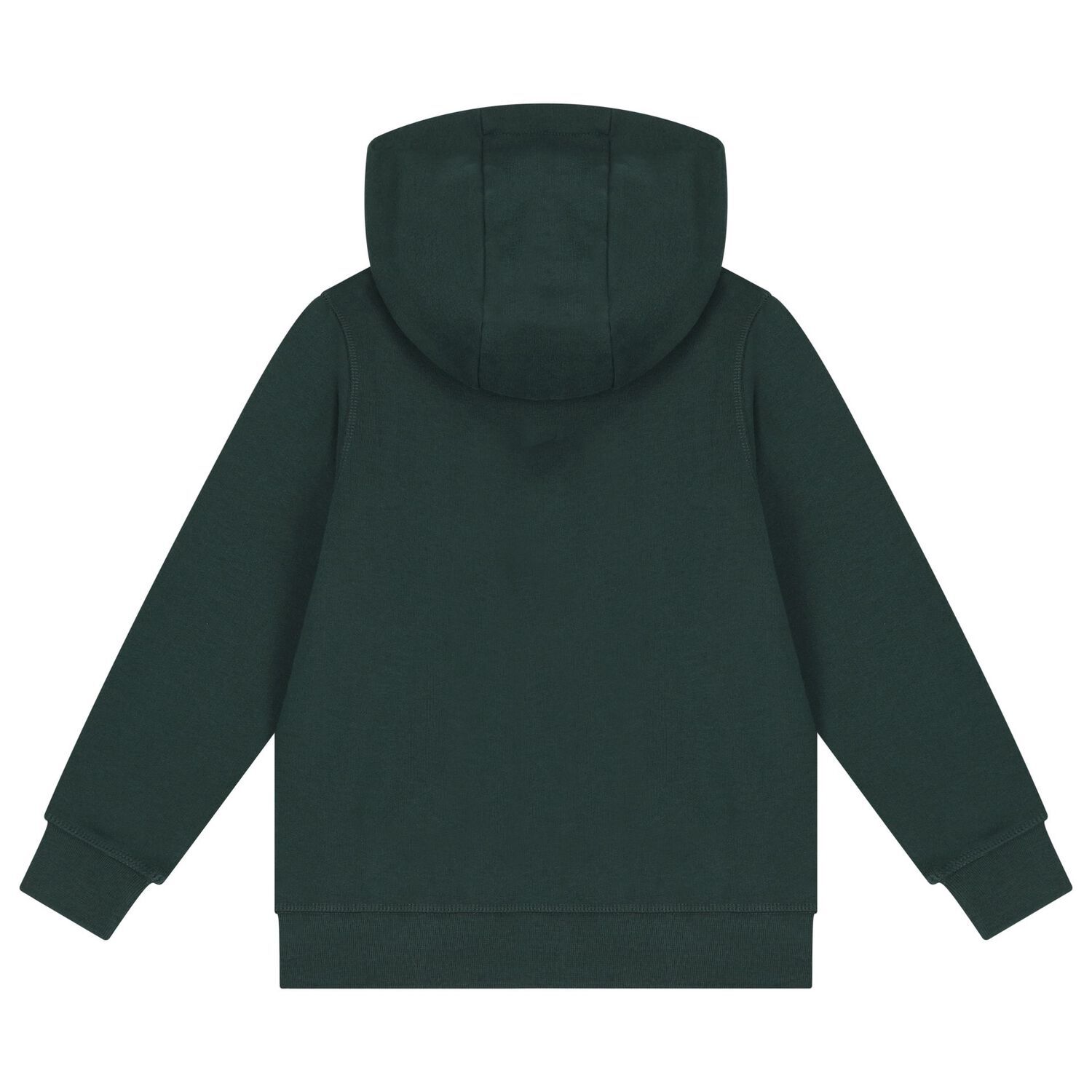 Boys Green Logo Hooded Top, 1, hi-res