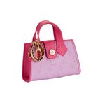 Girls Pink & Purple Mini Handbag Keychain ( 9CM ), 1, hi-res