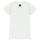 Boys White Logo T-Shirt, 1, hi-res