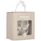 Baby Girls White Pre-Walker Sandals, 1, hi-res