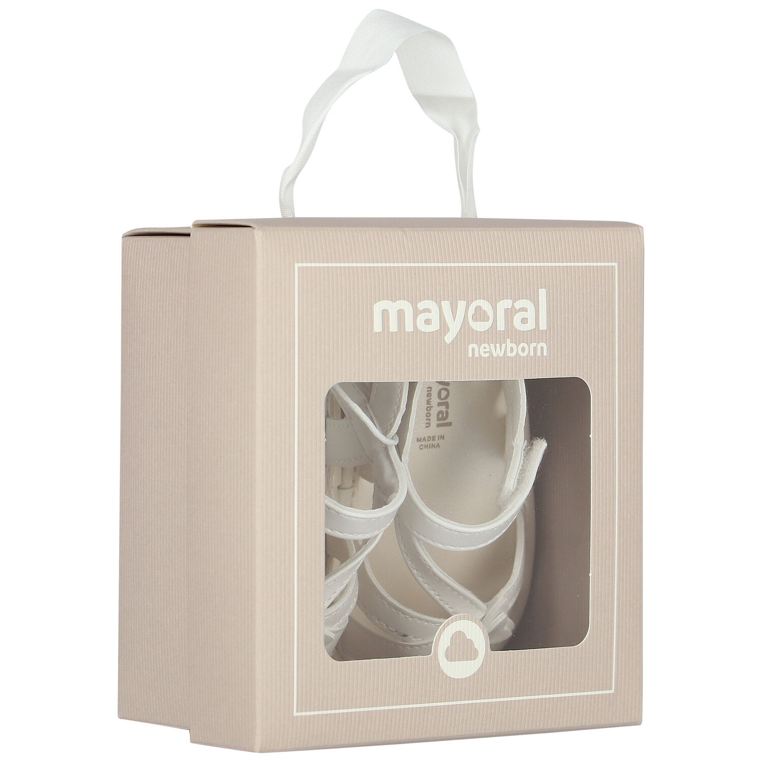 Baby Girls White Pre-Walker Sandals, 1, hi-res image number null