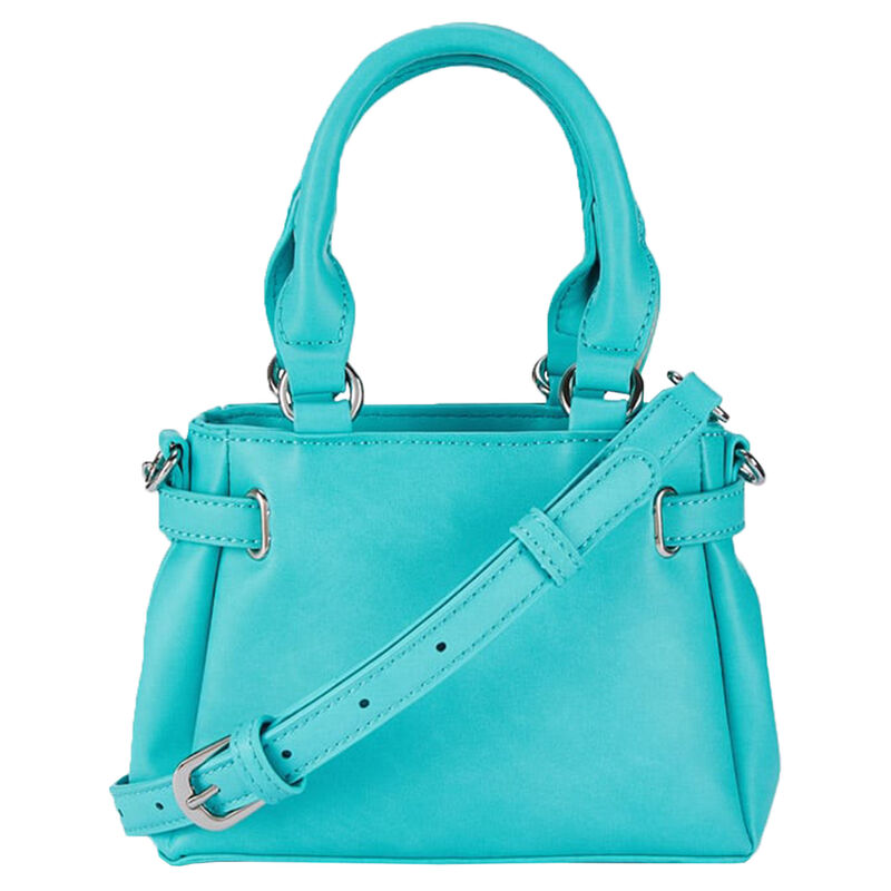 Girls Blue Bow Handbag, 1, hi-res image number null