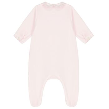 Baby Girls Pink Babygrow