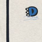 Boys White, Grey & Navy Blue Tracksuit Set (3 Piece), 2, hi-res