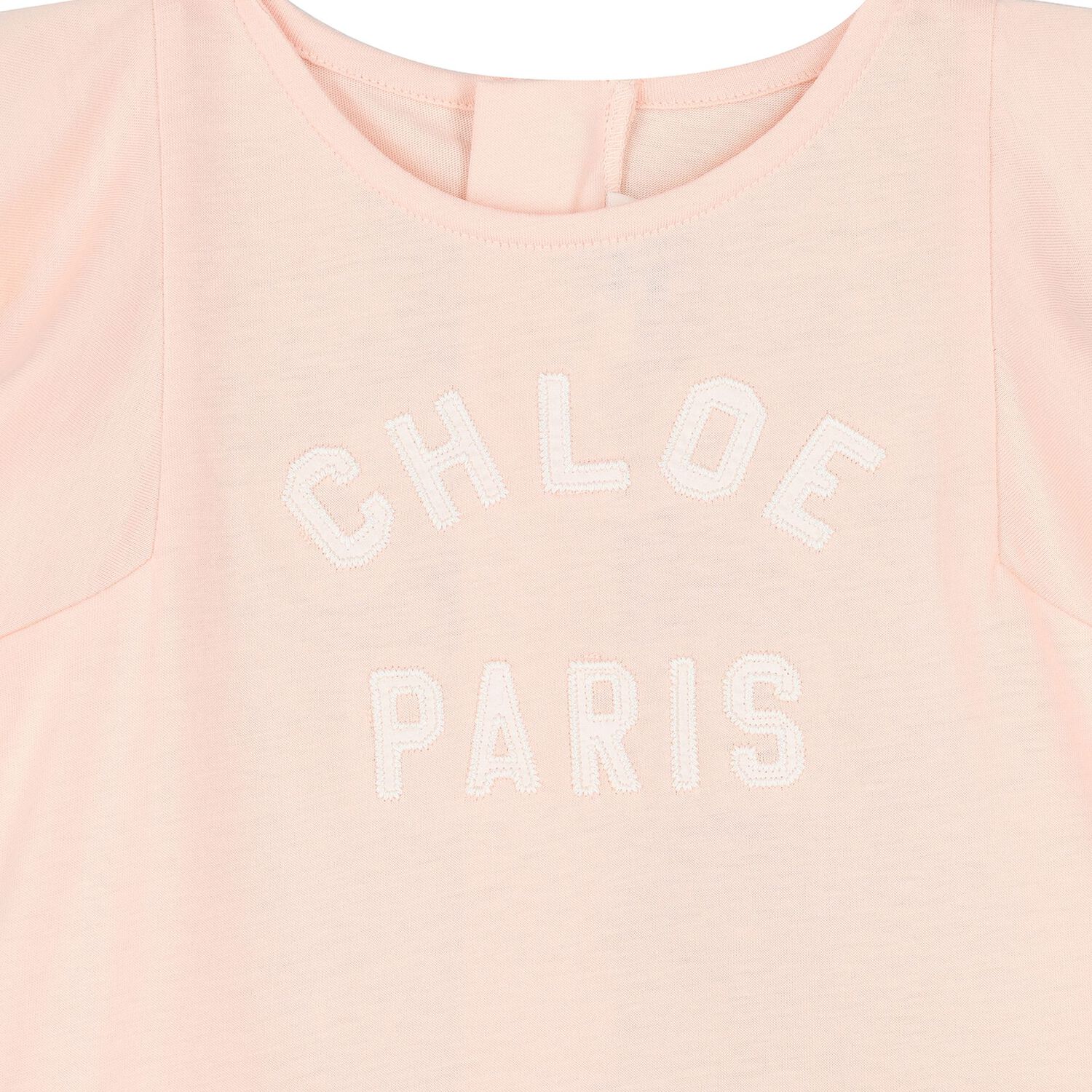 Younger Girls Pink Logo Dress, 2, hi-res