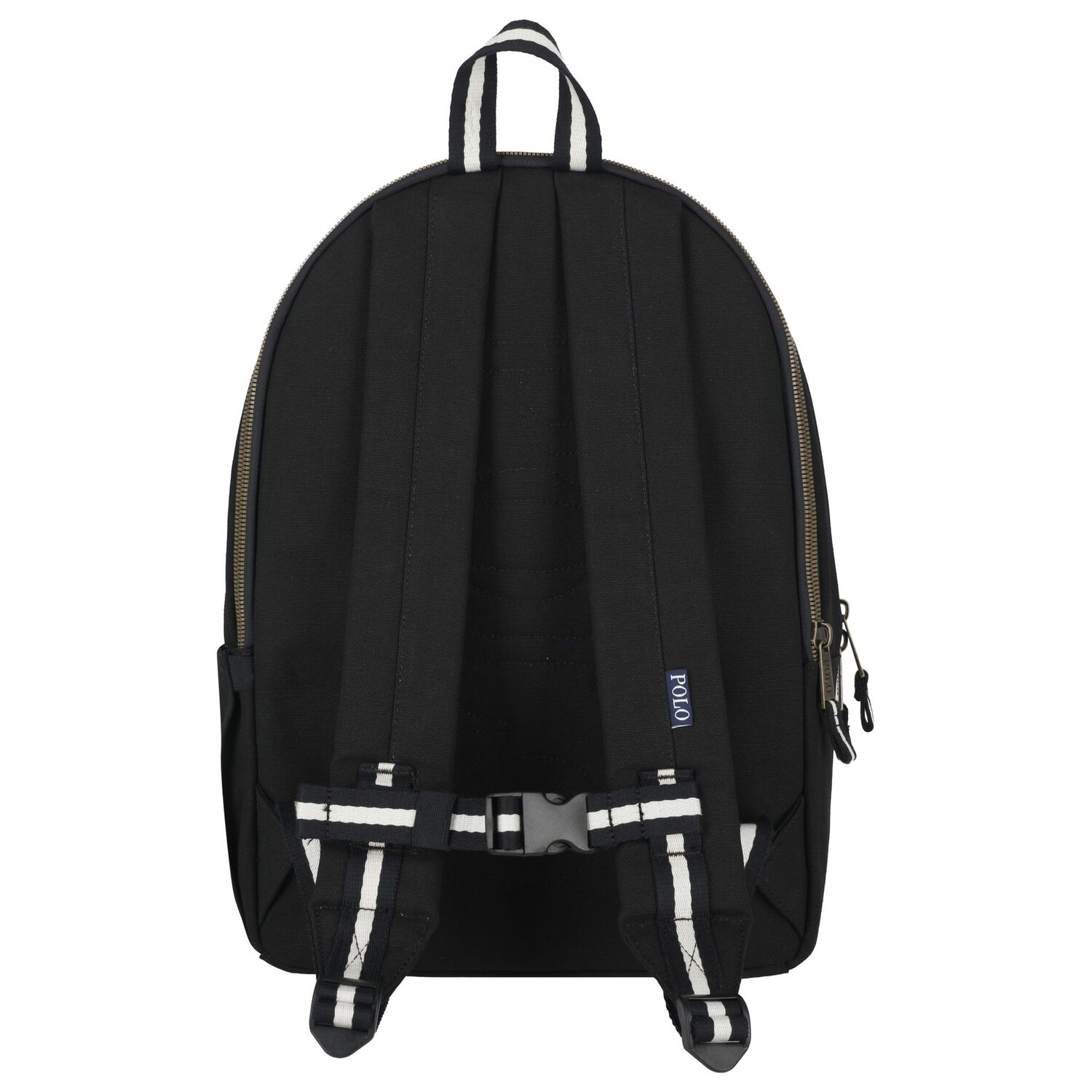 Boys Black Logo Varsity Backpack, 2, hi-res