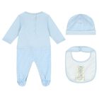 Boys Blue Logo Baby Gift Set, 2, hi-res
