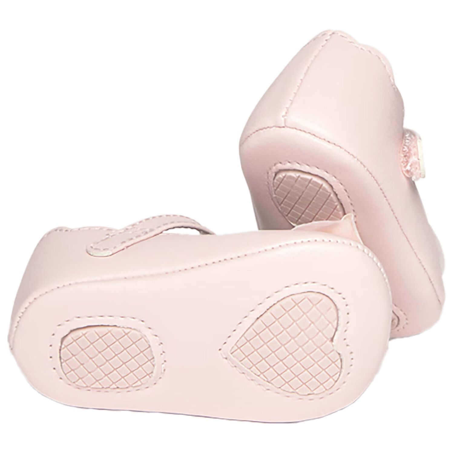 Baby Girls Pink Flower Pre Walker Shoes, 3, hi-res