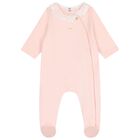 Baby Girls Pink & White Babygrow Gift Set , 2, hi-res