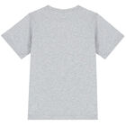 Boys Grey Logo T-Shirt, 1, hi-res