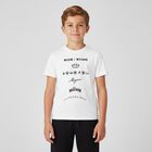 Boys Ivory Logo T-Shirt, 1, hi-res