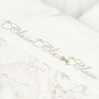 Ivory & Beige Geo Map Baby Blanket, 1, hi-res