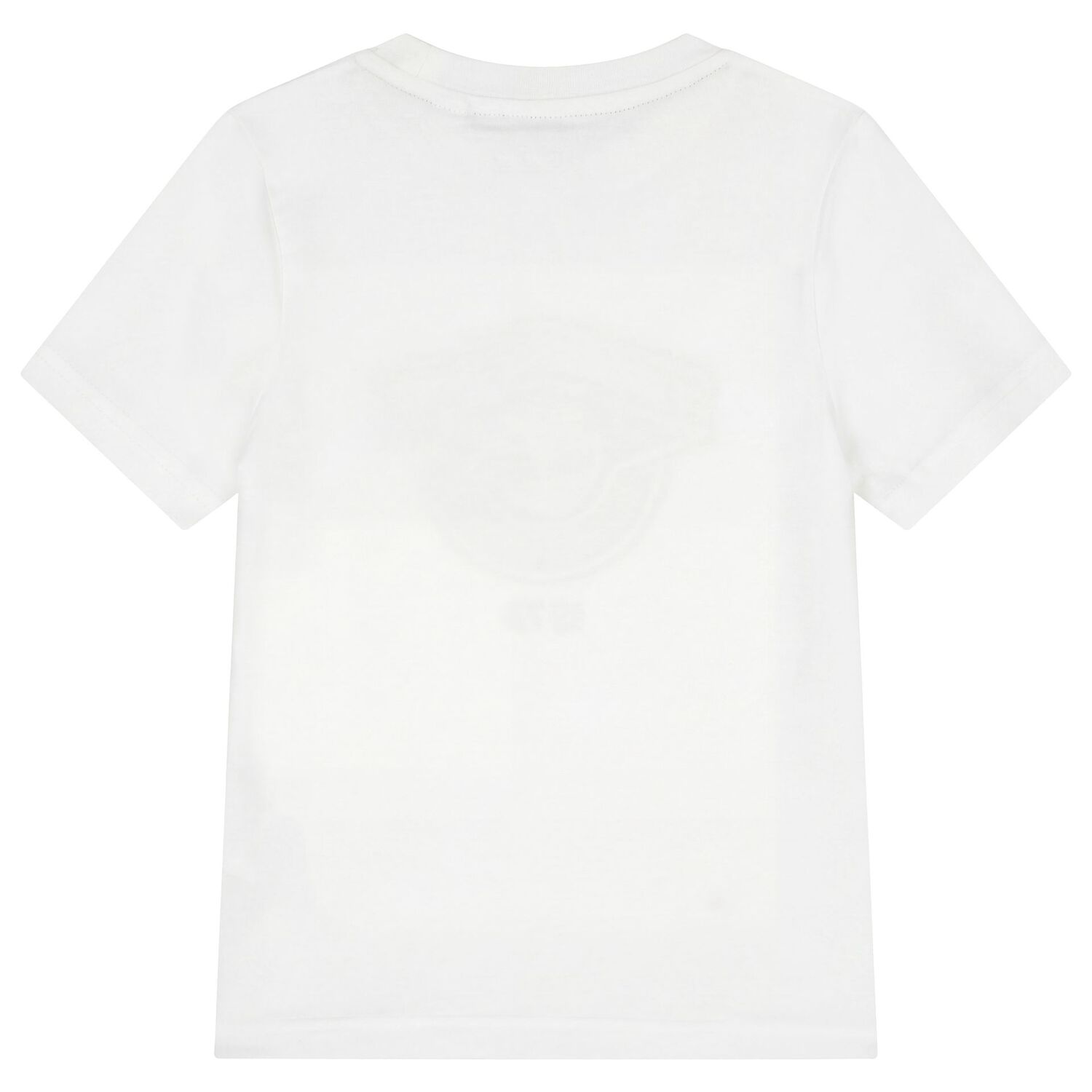 Boys White & Navy Blue Logo Shorts Set, 2, hi-res