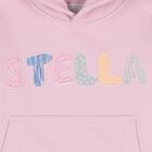  Girls Pink Logo Hooded Top, 1, hi-res