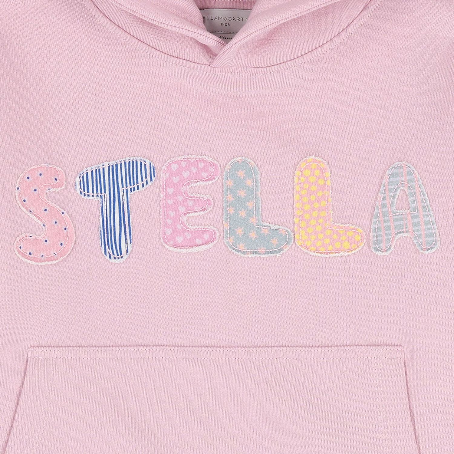  Girls Pink Logo Hooded Top, 1, hi-res