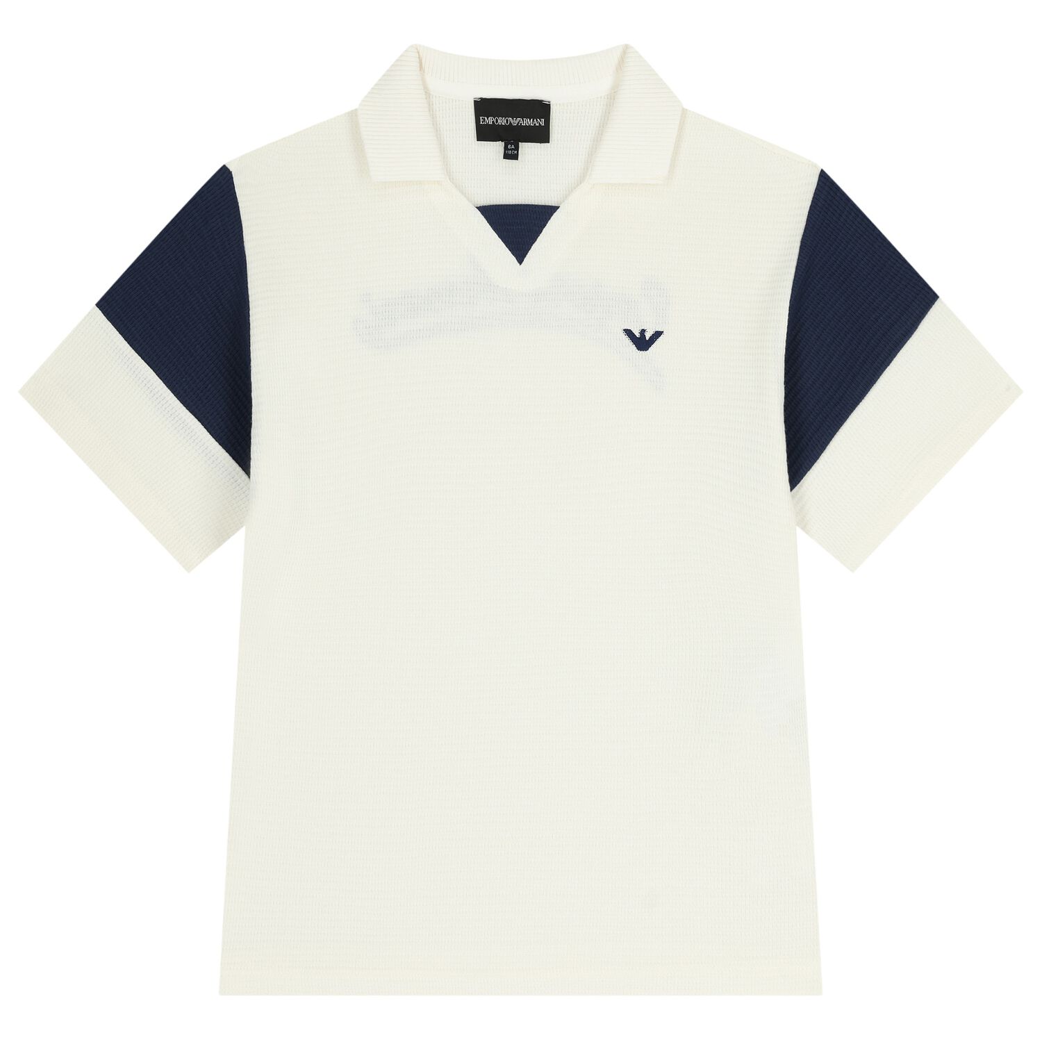 Boys Ivory Logo Polo Shirt, 2, hi-res