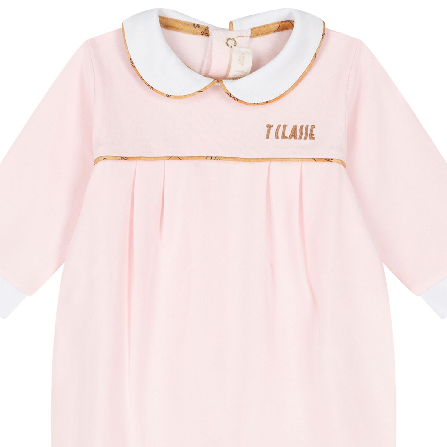 Baby Girls Pink & White Geo Map Babygrow Gift Set, 1, hi-res