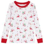 White & Red Christmas Pyjamas, 1, hi-res