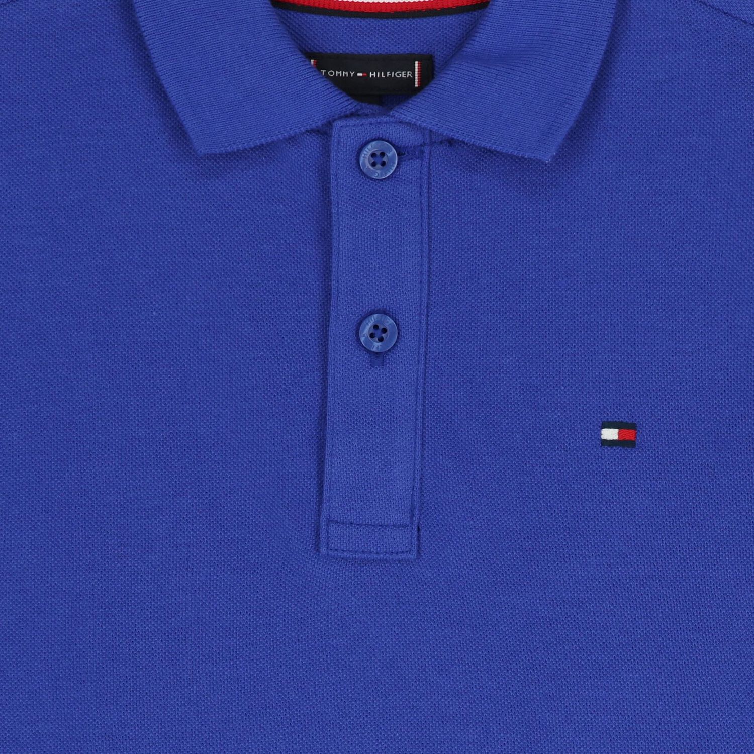 Boys Blue Logo Polo Shirt, 2, hi-res