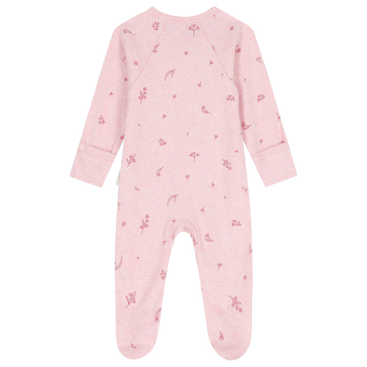 Baby Girls Pink Blossom Babygrow Set, 1, hi-res image number null
