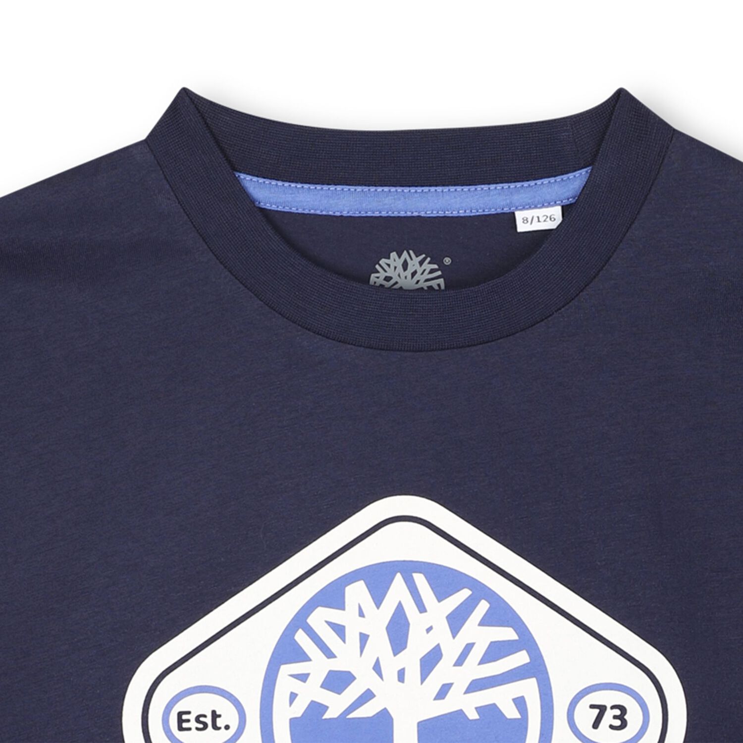 Boys Navy Blue Logo T-Shirt, 2, hi-res image number null