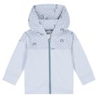 Baby Boys Blue Logo Tracksuit Set, 1, hi-res